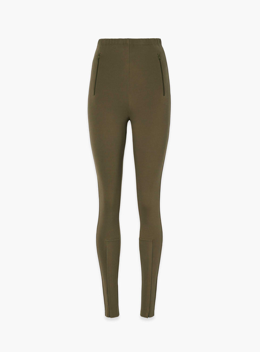Front Zip Legging